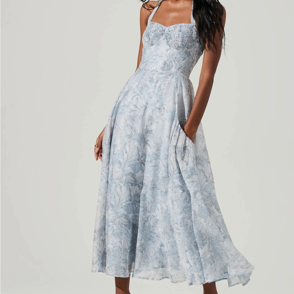 Halter MIDI Dress